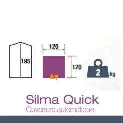 Abri Camping Trigano SILMA QUICK -Tenteo Nomade Boutique abri camping silma quick 2