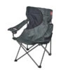 Fauteuil Camping ACIER Gris Noir