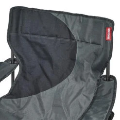 Fauteuil Camping ACIER Gris Noir 11 Fauteuil Camping ACIER Gris Noir -Tenteo Nomade Boutique fauteuil acier gris noir 3