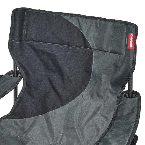 Fauteuil Camping ACIER Gris Noir 6 Fauteuil Camping ACIER Gris Noir – Image 4