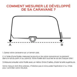 Auvent De Caravane GUERANDE 2,70m -Tenteo Nomade Boutique product 18