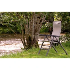 Fauteuil Camping Alu Dossier Haut SLIM Moka -Tenteo Nomade Boutique product 3