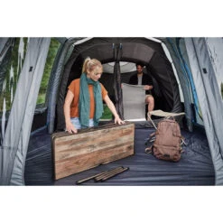 Table Camping Bois Flotté + 2 Bancs -Tenteo Nomade Boutique table bois flotte 2 bancs 3