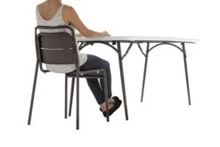 Table Polyéthylène Pliage Central 180 Cm -Tenteo Nomade Boutique table polyethylene pliante 180 7
